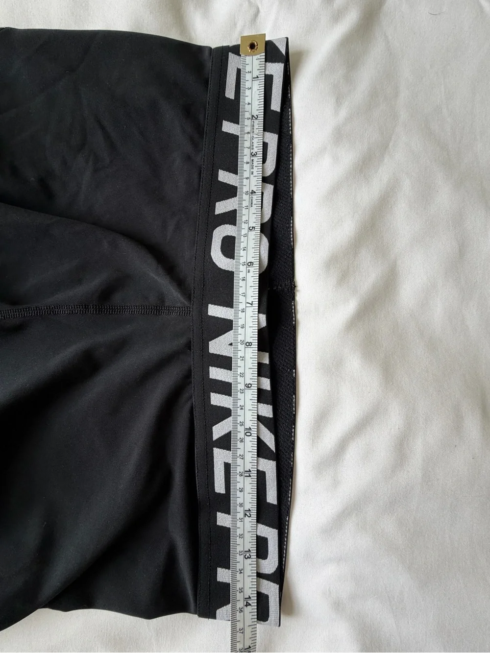 Nike Pro Shorts Mid-Rise 3” Inseam Biker Shorts Black Size Large L